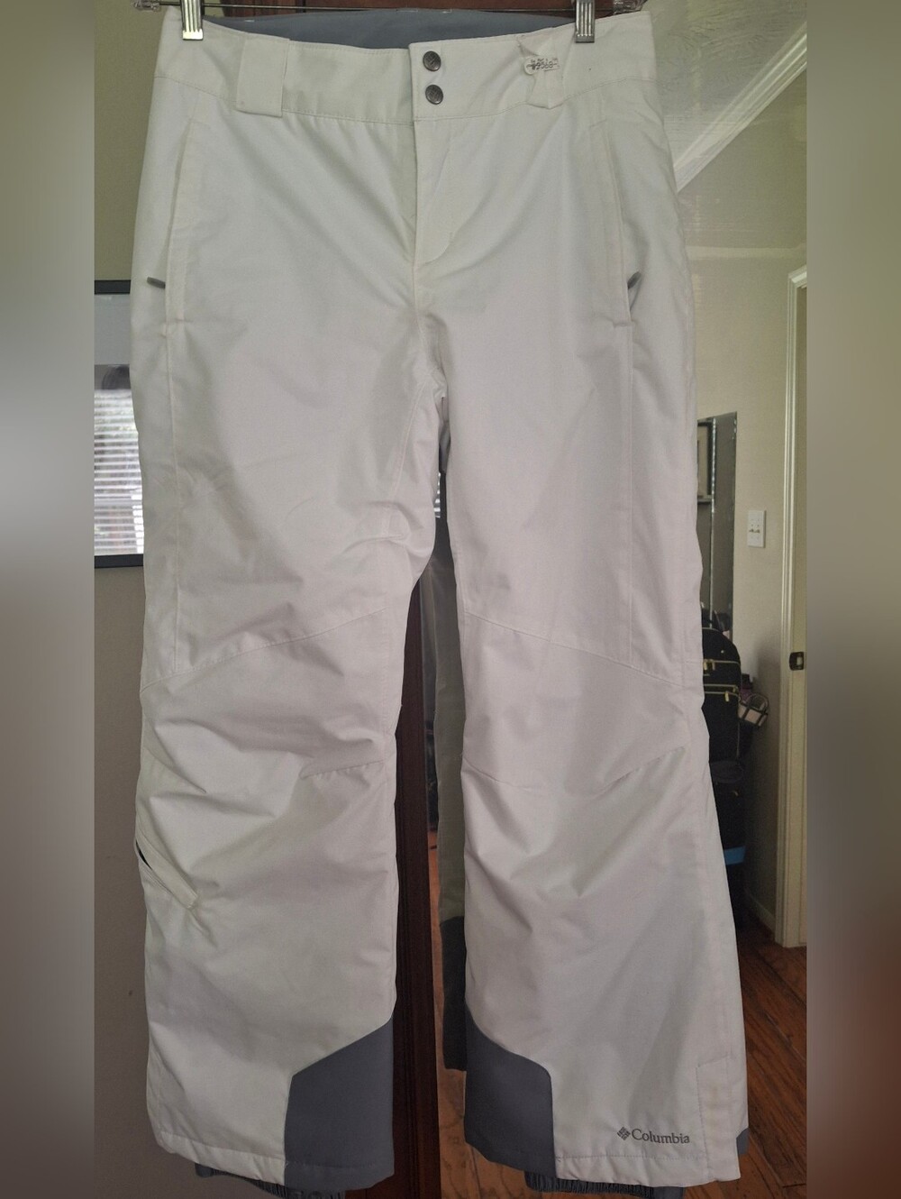 Columbia White  Ski/Snow Pants